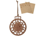 Wood Holiday Christmas Tree Ornament
