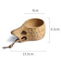 Handmade Wood Kuksa Cup