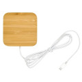 Good Value™ Bamboo Magnet-Hold 15W Wireless Charger