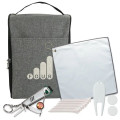 Heathered Shoe Bag Golf Kit