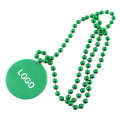 Plastic Beads Necklace Medallion