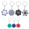 Poker Chip Keychain