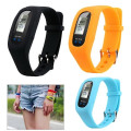 Silicone Watch Wristband Pedometer