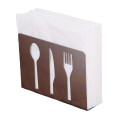 Dinnerware Shaped Stainless Steel Napkin Holder