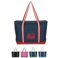Large Cotton Canvas Admiral Tote Bag