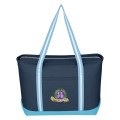 Large Cotton Canvas Admiral Tote Bag