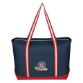 Large Cotton Canvas Admiral Tote Bag