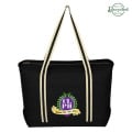 Large Cotton Canvas Admiral Tote Bag