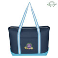 Large Cotton Canvas Admiral Tote Bag
