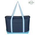 Large Cotton Canvas Admiral Tote Bag