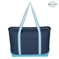 Large Cotton Canvas Admiral Tote Bag