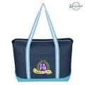 Large Cotton Canvas Admiral Tote Bag