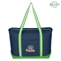 Large Cotton Canvas Admiral Tote Bag