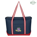Large Cotton Canvas Admiral Tote Bag