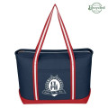 Large Cotton Canvas Admiral Tote Bag