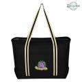 Large Cotton Canvas Admiral Tote Bag