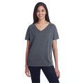 Ladies' Triblend Fleck Short-Sleeve V-Neck T-Shirt
