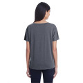Ladies' Triblend Fleck Short-Sleeve V-Neck T-Shirt
