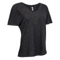 Ladies' Triblend Fleck Short-Sleeve V-Neck T-Shirt