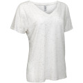 Ladies' Triblend Fleck Short-Sleeve V-Neck T-Shirt