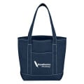 Small 24 Oz. Recycled Cotton Canvas Yacht Tote Bag