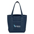 Small 24 Oz. Recycled Cotton Canvas Yacht Tote Bag