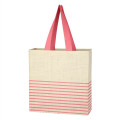 Dash Jute Tote Bag