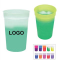 16oz PP Plastic Color Changing Stadium Cup