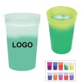 16oz PP Plastic Color Changing Stadium Cup