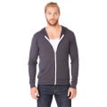 Unisex Triblend Full-Zip Lightweight Hoodie