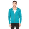 Unisex Triblend Full-Zip Lightweight Hoodie