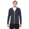 Unisex Triblend Full-Zip Lightweight Hoodie