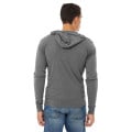 Unisex Triblend Full-Zip Lightweight Hoodie