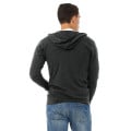 Unisex Triblend Full-Zip Lightweight Hoodie