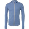 Unisex Triblend Full-Zip Lightweight Hoodie