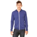 Unisex Triblend Full-Zip Lightweight Hoodie