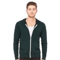 Unisex Triblend Full-Zip Lightweight Hoodie