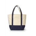 Seaside Zippered Cotton Tote