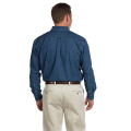 Men's Tall 6.5 oz. Long-Sleeve Denim Shirt