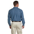 Men's Tall 6.5 oz. Long-Sleeve Denim Shirt