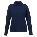 Ladies' Pinnacle Performance Long-Sleeve Pique Polo