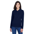 Ladies' Pinnacle Performance Long-Sleeve Pique Polo