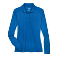 Ladies' Pinnacle Performance Long-Sleeve Pique Polo