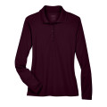 Ladies' Pinnacle Performance Long-Sleeve Pique Polo
