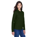 Ladies' Pinnacle Performance Long-Sleeve Pique Polo