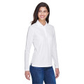 Ladies' Pinnacle Performance Long-Sleeve Pique Polo