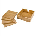 Bamboo Coaster Set