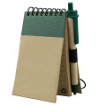 Eco Inspired Jotter Notepad Notebook with Matching Color