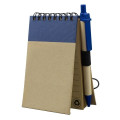 Eco Inspired Jotter Notepad Notebook with Matching Color