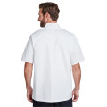 Unisex Studded Front Short-Sleeve Chef's Jacket
